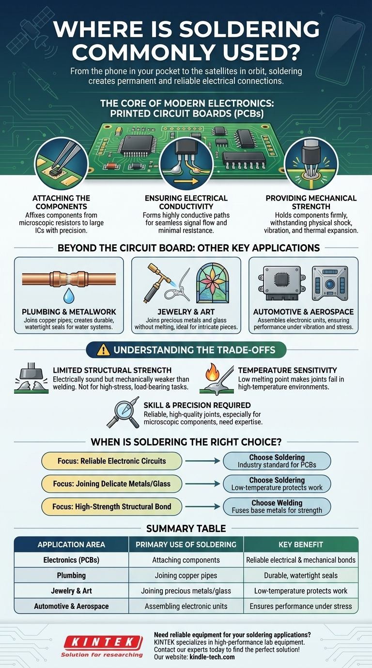 Où le brasage est-il couramment utilisé ? De l'électronique quotidienne aux applications industrielles Guide Visuel