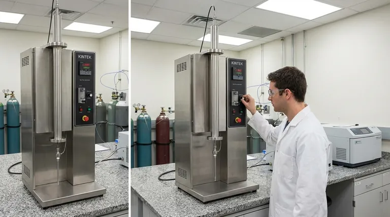 Что такое трубчатая печь с падающим слоем? Специализированный реактор для исследований на уровне частиц