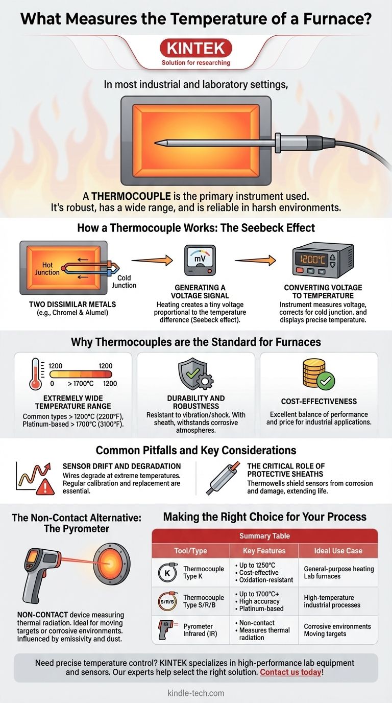 가마 온도는 무엇으로 측정하나요? 열전대 및 고온계에 대한 완벽 가이드 시각적 가이드