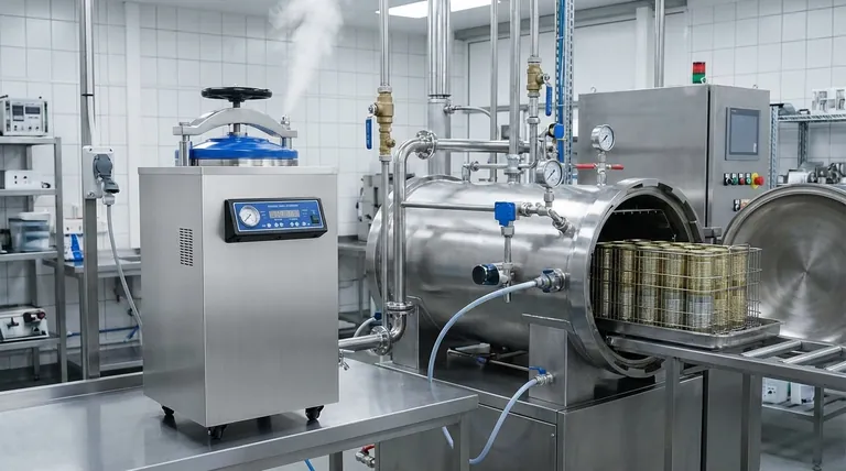 Qual é a diferença entre uma autoclave e uma retorta? Desvende a Chave para Esterilização vs. Segurança Alimentar