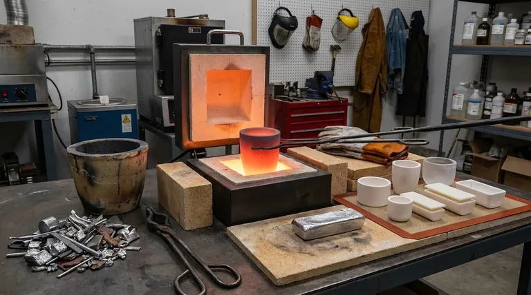 Qu'est-ce qui peut être utilisé comme creuset ? Associez le bon matériau à vos besoins de fusion