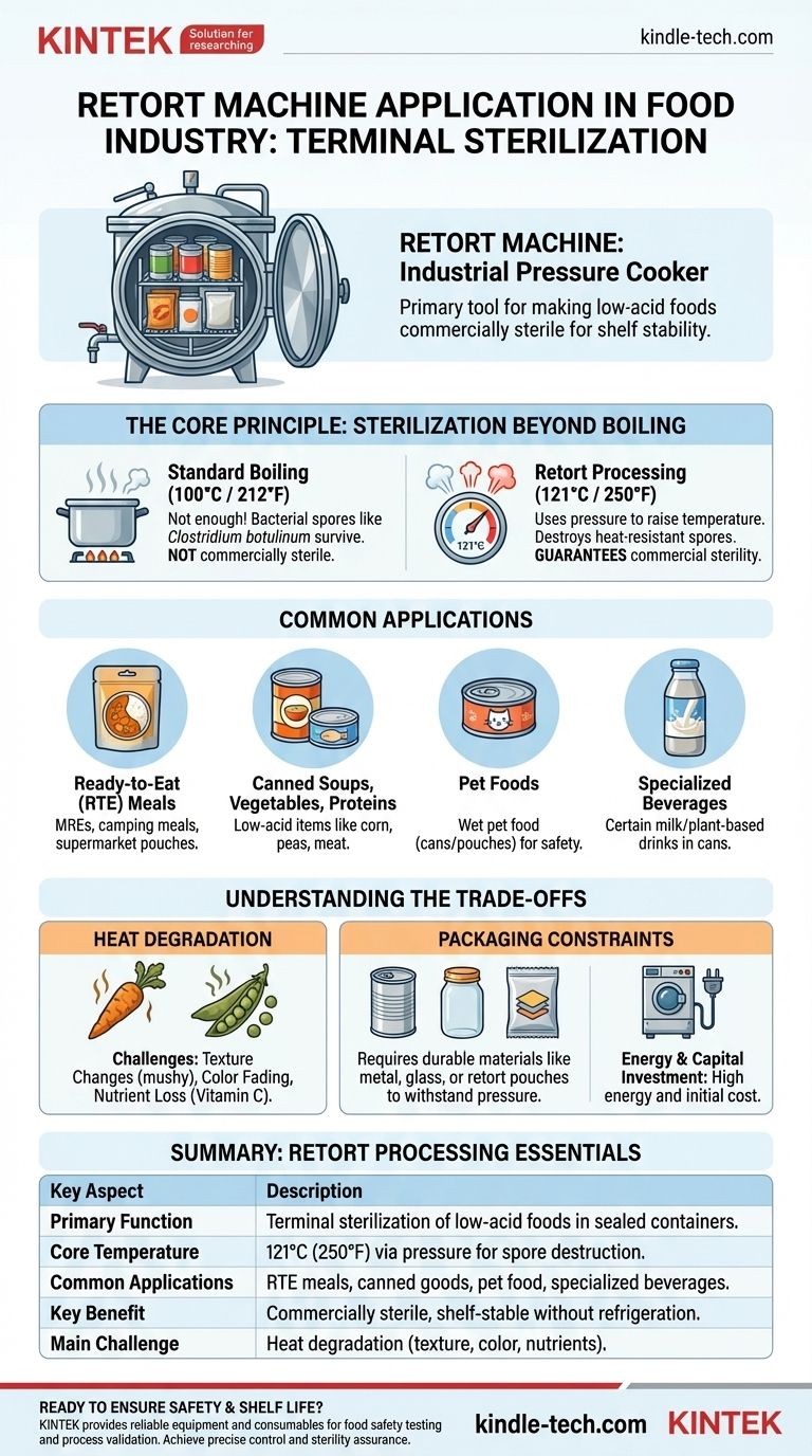 蒸煮釜在食品工业中的应用是什么？确保货架期食品的安全和寿命 图解指南