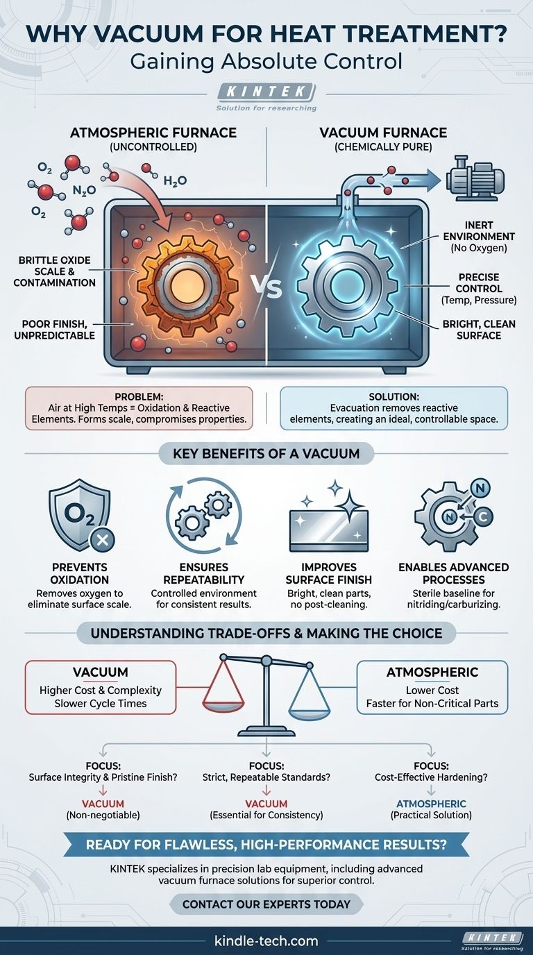 Perché si esegue il trattamento termico sotto vuoto? Ottenere componenti metallici impeccabili e ad alte prestazioni Guida Visiva