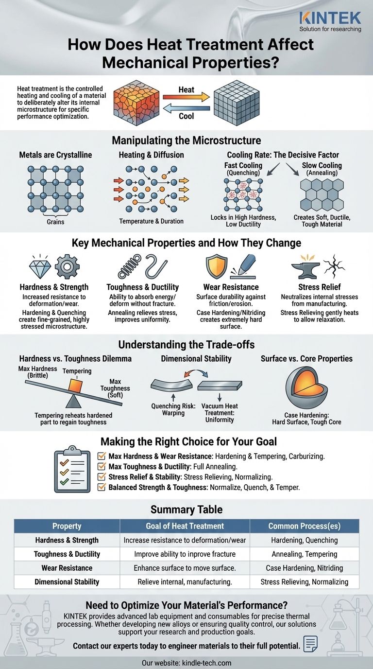 كيف يؤثر المعالجة الحرارية على الخواص الميكانيكية؟ دليل لتحسين المتانة والصلابة والمتانة دليل مرئي