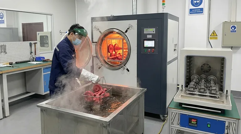 Was sind die Schritte des Härteprozesses? Meistern Sie die 3-stufige Wärmebehandlung für überlegene Metallfestigkeit