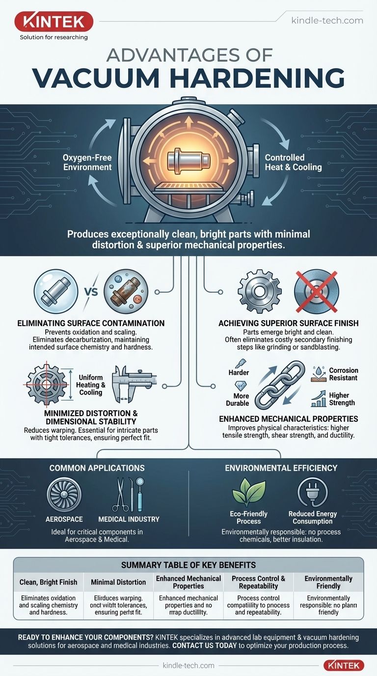 真空焼入れの利点は何ですか？重要部品に優れた精度と清浄度を実現する ビジュアルガイド