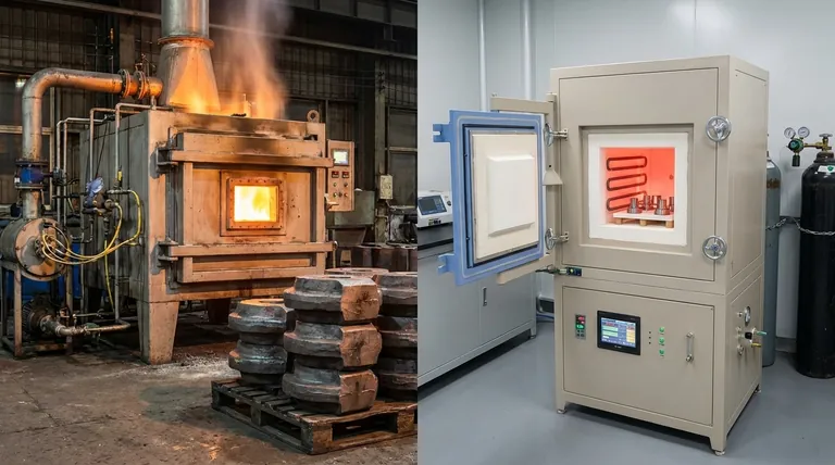 熱処理に使用される加熱技術には、どのような2つのタイプがありますか?燃料燃焼式と電気加熱式の解説