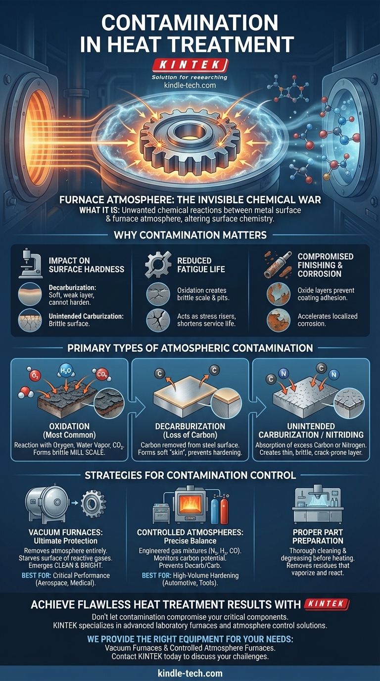 熱処理における汚染とは？優れた部品性能のための表面反応制御 ビジュアルガイド