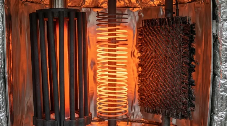 Какой нагревательный элемент следует использовать в вакуумной печи? Выберите правильный материал для точности и чистоты