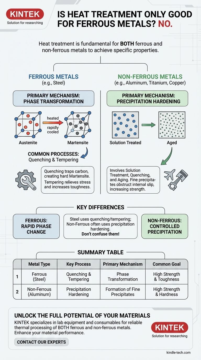 Le traitement thermique n'est-il bon que pour les métaux ferreux ? Maîtriser le processus pour l'aluminium, le titane et plus encore Guide Visuel