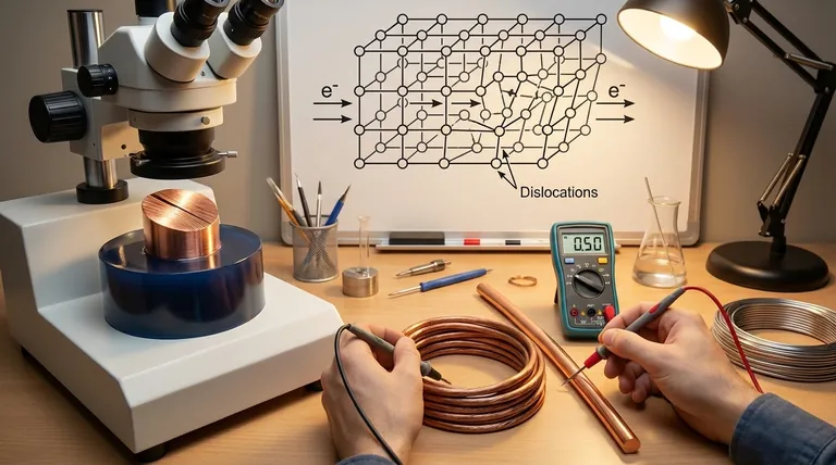 가공 경화가 전도도에 영향을 미치나요? 강도 대 전도도의 상충 관계 이해하기