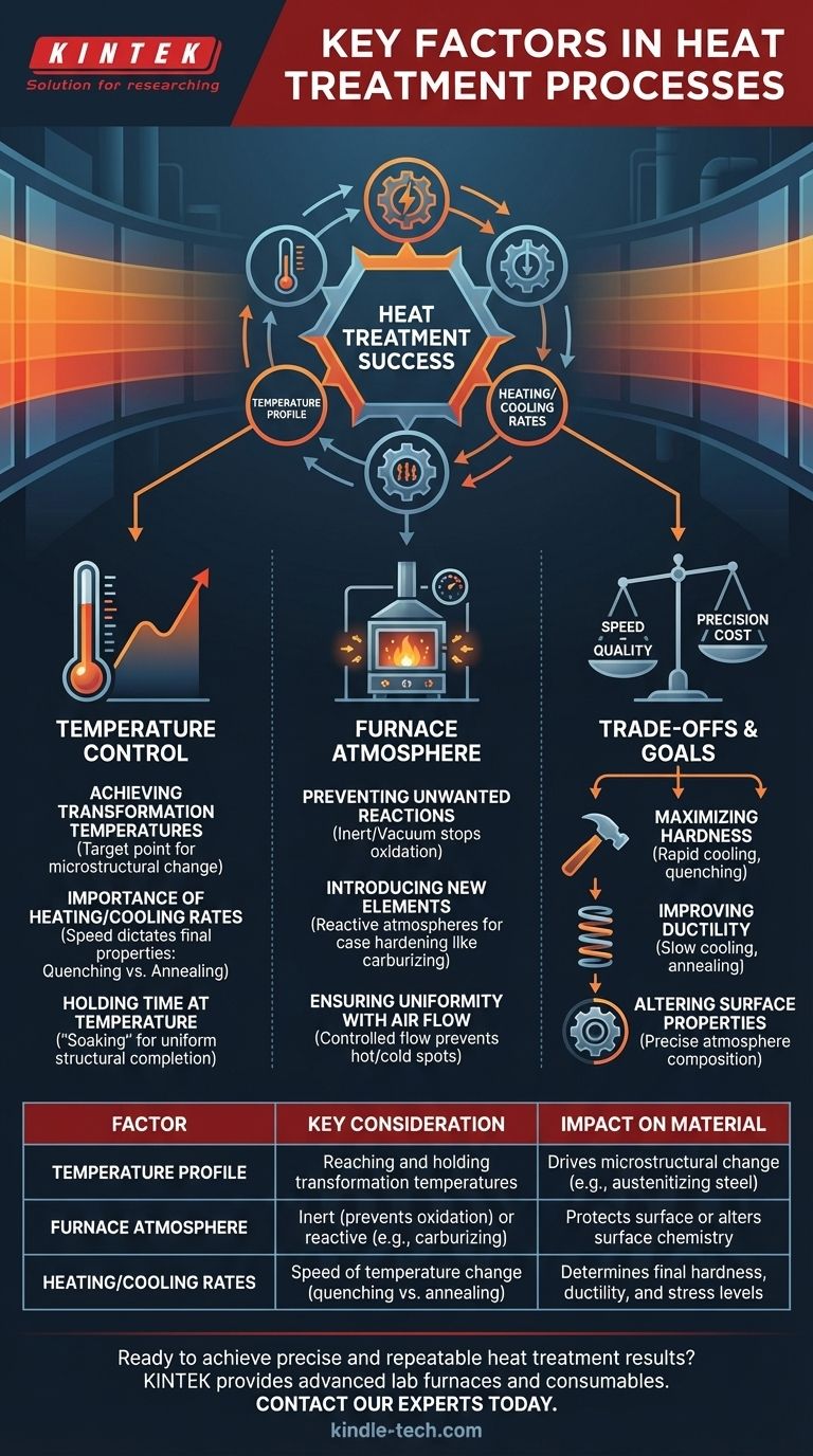 열처리에서 가장 중요한 요소는 무엇입니까? 우수한 결과를 위한 마스터 온도, 분위기 및 냉각 시각적 가이드