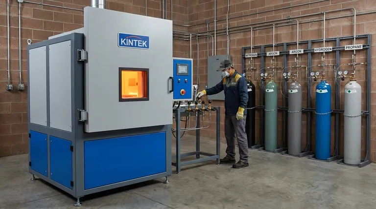 Quais gases são usados em um forno? Um Guia para Combustível vs. Atmosferas de Processo