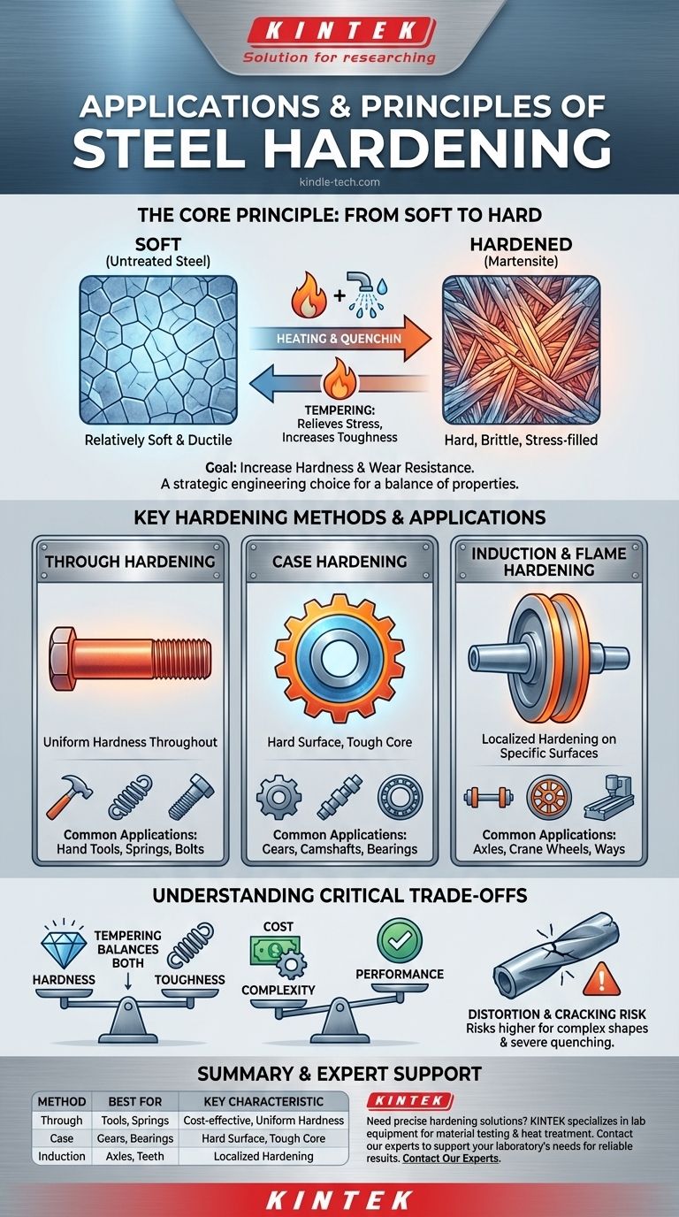 Quali sono le applicazioni della tempra dell'acciaio? Una guida alla durezza, alla resistenza all'usura e alle prestazioni Guida Visiva