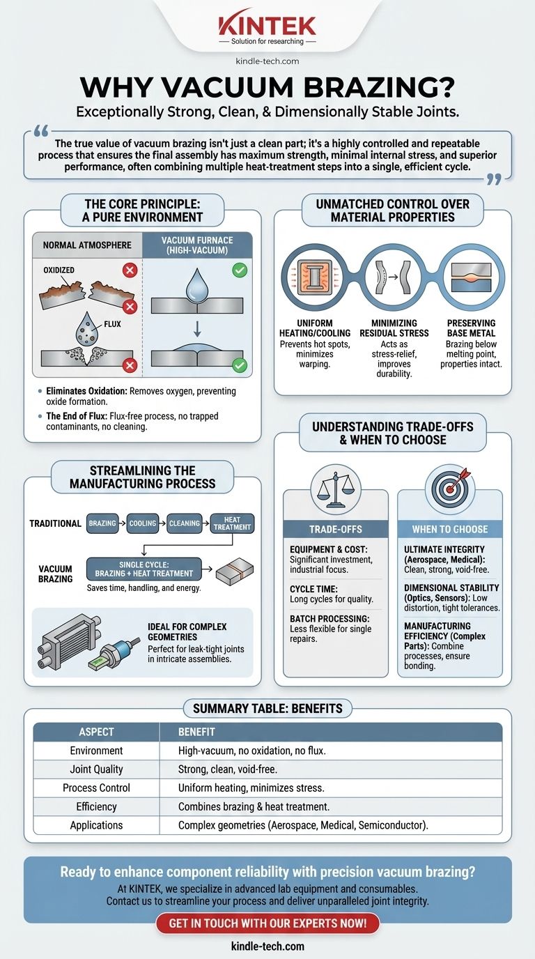 Warum vakuumlöten Sie? Erzielen Sie überragende Verbindungsqualität für geschäftskritische Komponenten Visuelle Anleitung