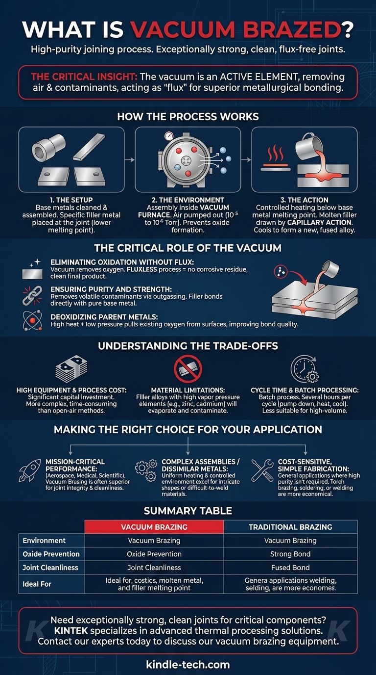 Qu'est-ce que le brasage sous vide ? Le guide ultime pour l'assemblage de métaux de haute pureté Guide Visuel