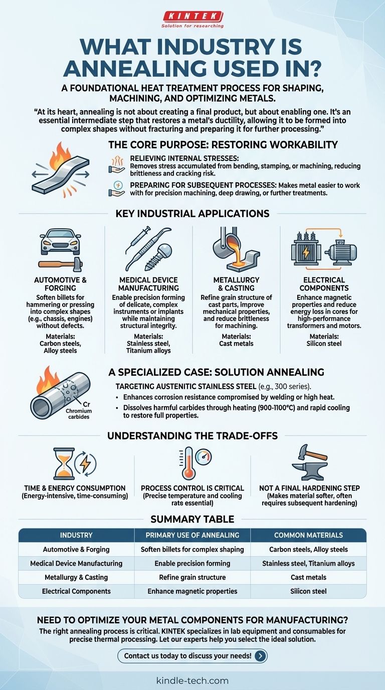 في أي صناعة يُستخدم التخمير؟ من السيارات إلى الأجهزة الطبية دليل مرئي