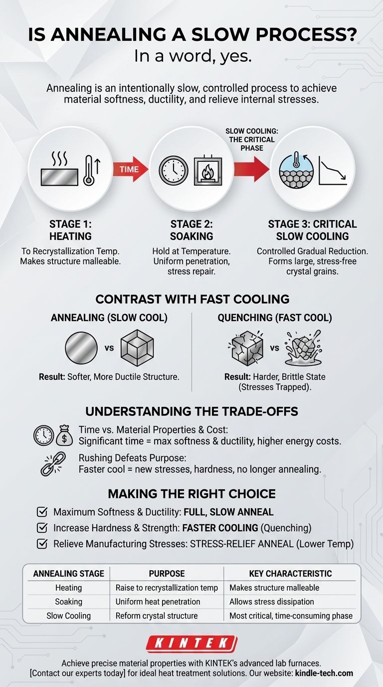 Is annealing a slow process? The Critical Role of Controlled Cooling in Heat Treatment Visual Guide