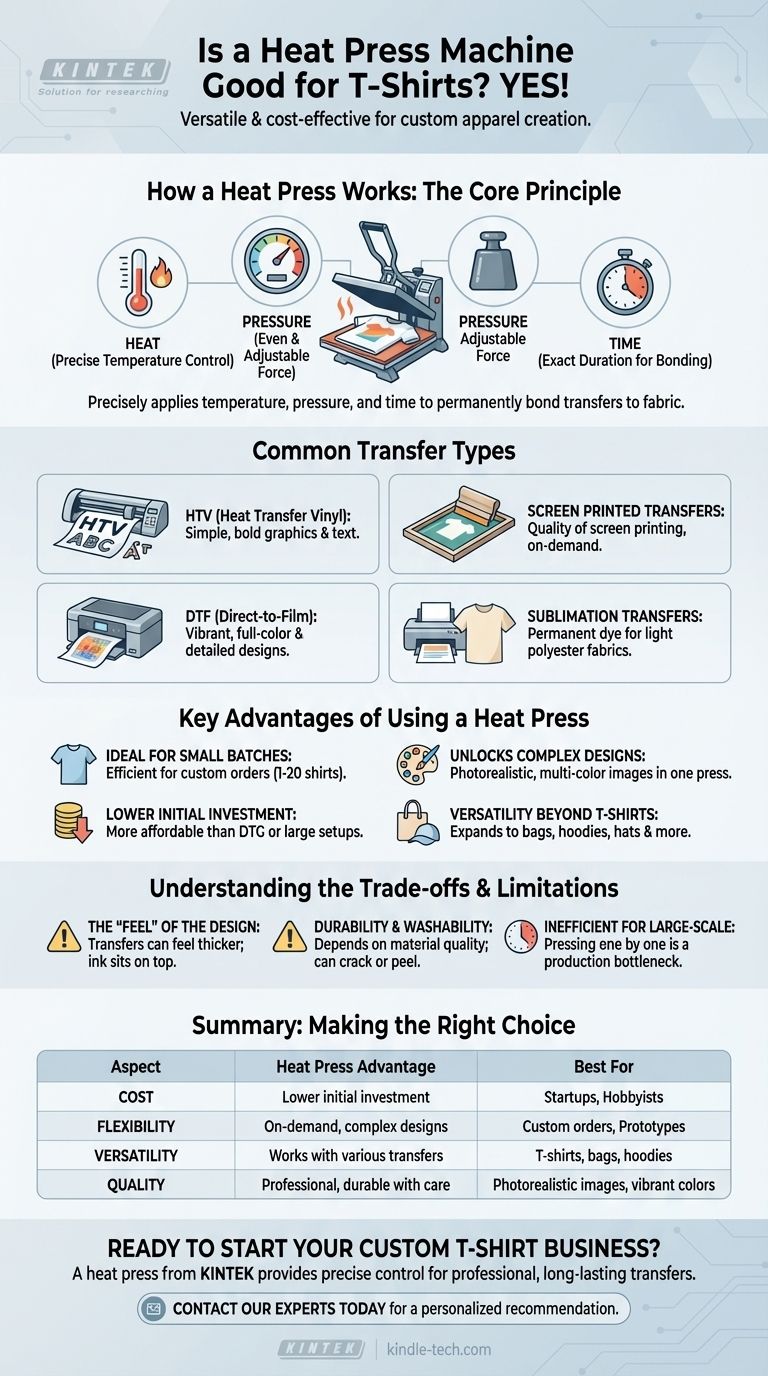 ¿Es buena una máquina de planchado térmico para camisetas? Desbloquea la creación profesional de ropa personalizada Guía Visual