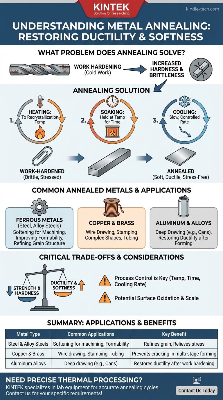 どのような金属が焼鈍（アニーリング）の対象となりますか？鋼、銅、真鍮、アルミニウムの延性を回復させる ビジュアルガイド