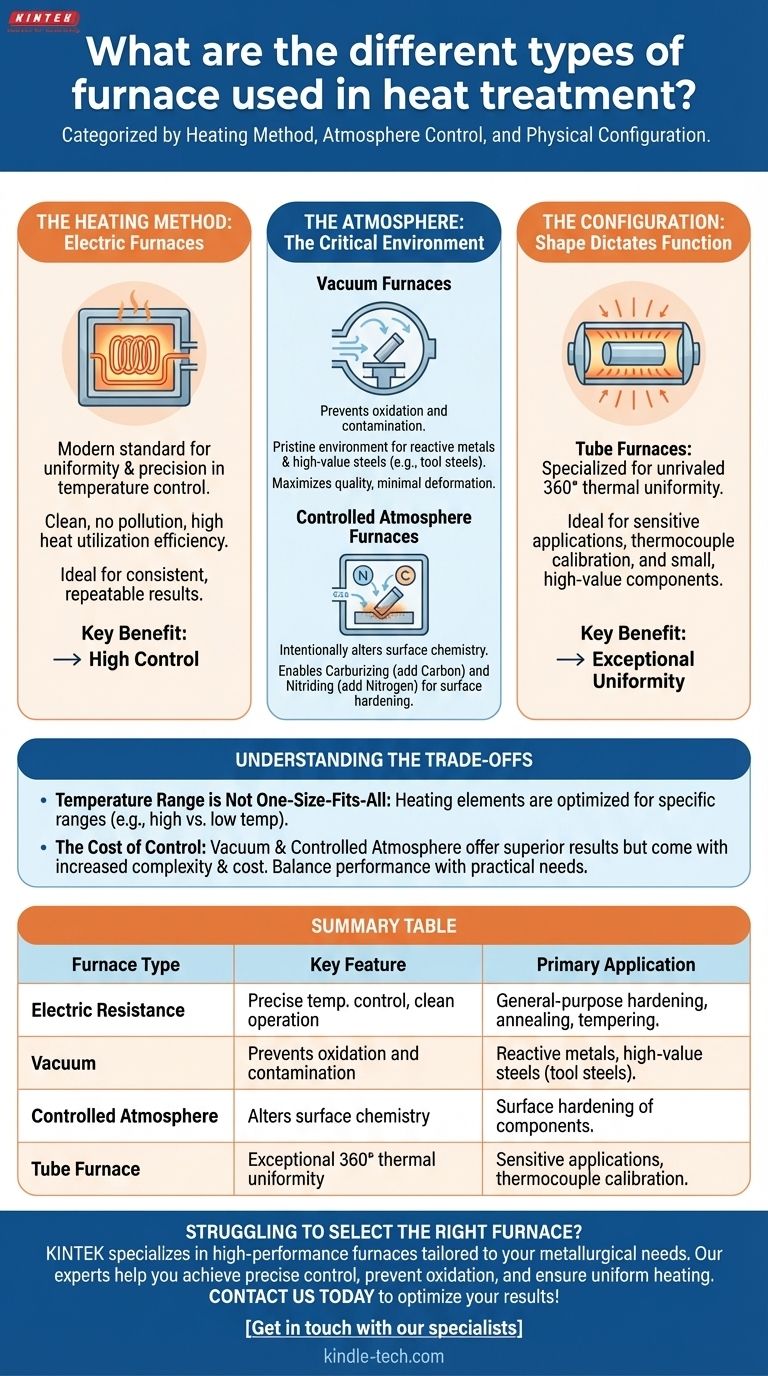 What are the different types of furnace used in heat treatment? Find the Perfect Match for Your Process Visual Guide