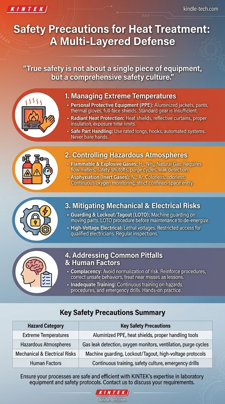 ما هي احتياطات السلامة للمعالجة الحرارية؟ دليل شامل لحماية الأفراد والمرافق دليل مرئي