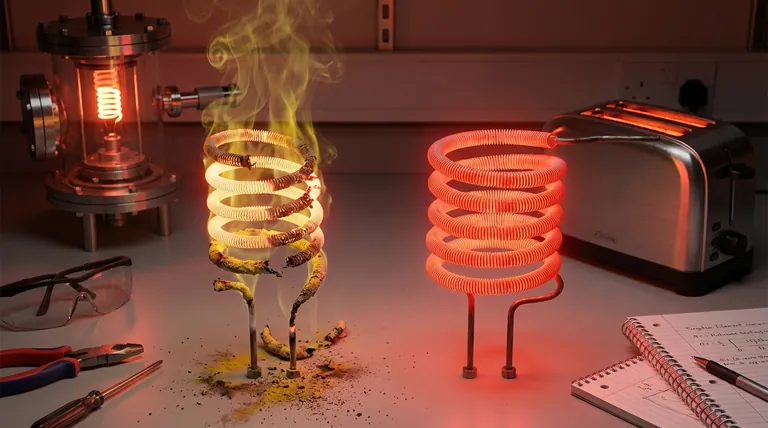 Warum wird Wolfram nicht in Heizeinrichtungen verwendet? Die entscheidende Rolle der Oxidationsbeständigkeit