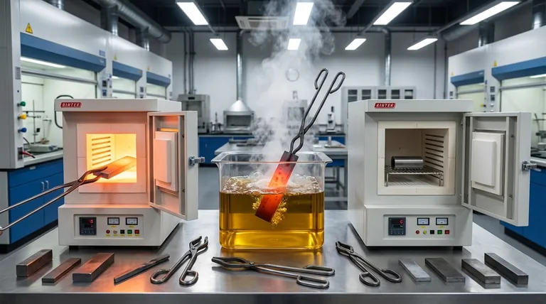 ما هو الفرق بين التصليد والتخميد والتطبيع؟ دليل لعملية المعالجة الحرارية الكاملة