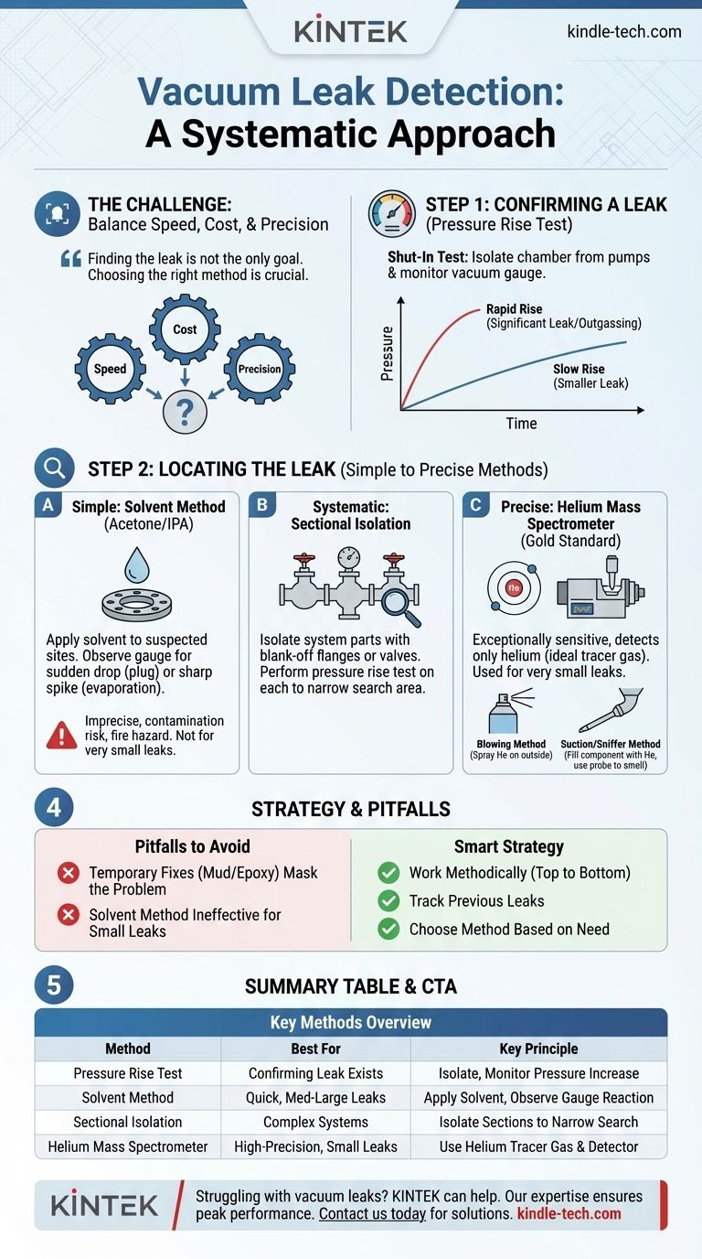 检测真空系统泄漏有哪些方法？掌握泄漏检测以实现最佳性能 图解指南