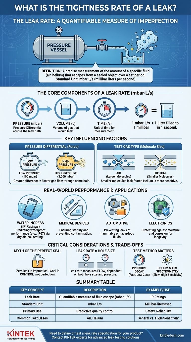 Was ist die Dichtheitsrate eines Lecks? Quantifizieren Sie die Leistung Ihrer Dichtung Visuelle Anleitung
