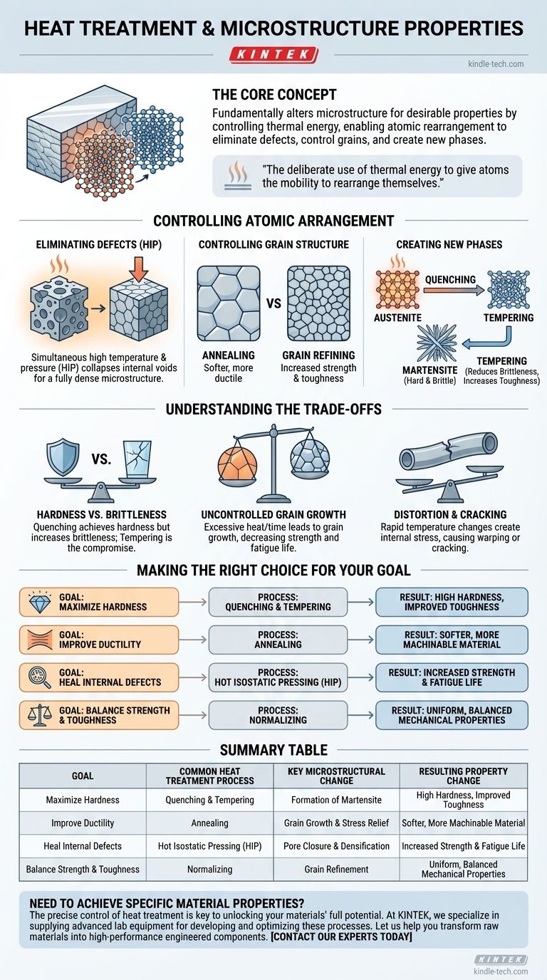 热处理对微观结构性能有什么作用？定制材料的强度、硬度和韧性 图解指南
