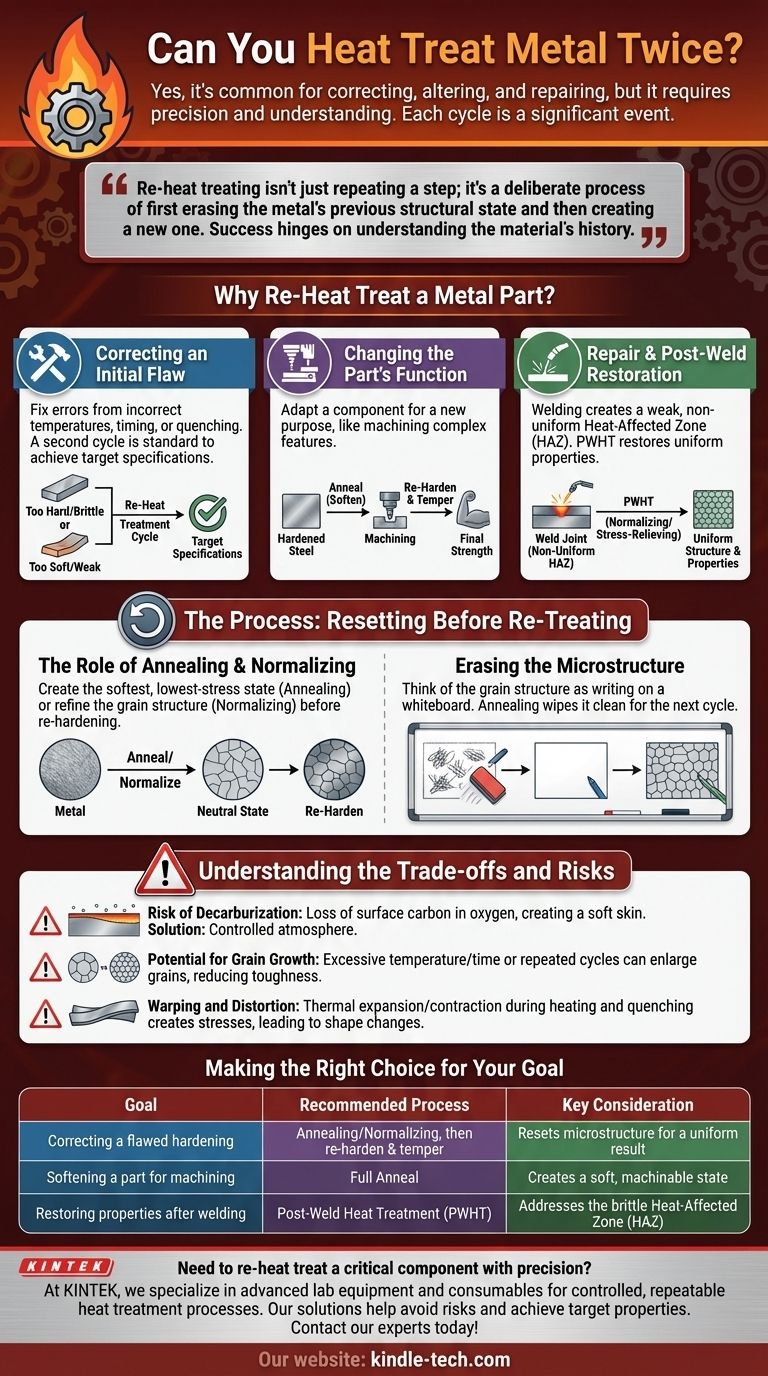 Can you heat treat metal twice? Correct Flaws and Adapt Parts with Multiple Cycles Visual Guide