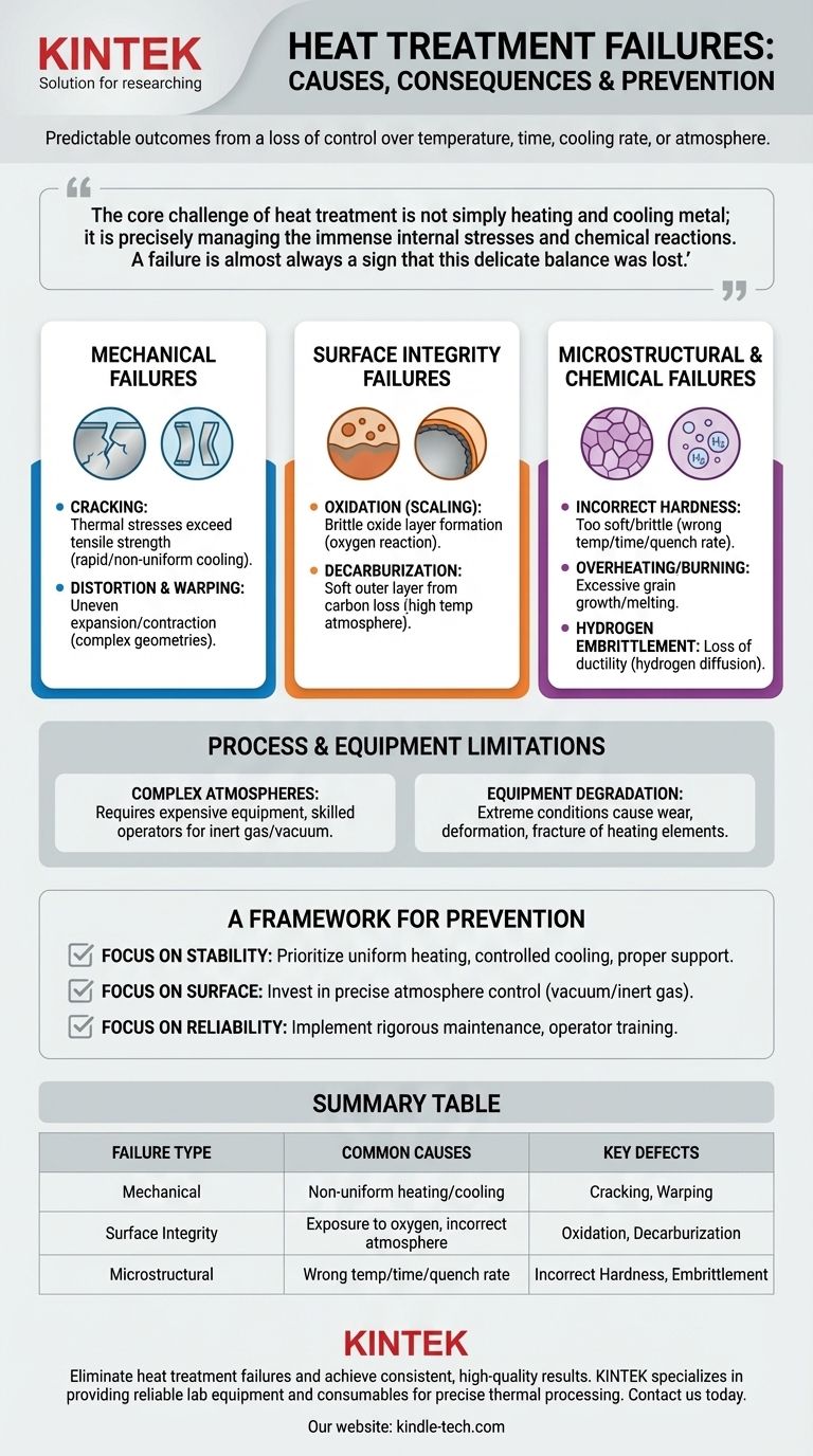 ما هي إخفاقات المعالجة الحرارية؟ التنبؤ بالتشقق والالتواء والبقع اللينة ومنعها دليل مرئي