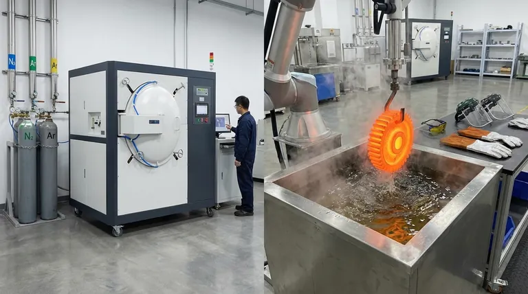 Quels sont les deux types de trempe ? Gaz vs. Liquide pour un traitement thermique supérieur