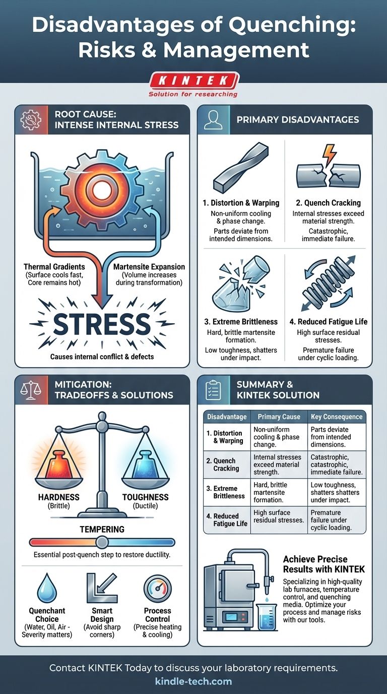 焼入れの欠点は何ですか？ひずみと亀裂のリスク管理 ビジュアルガイド