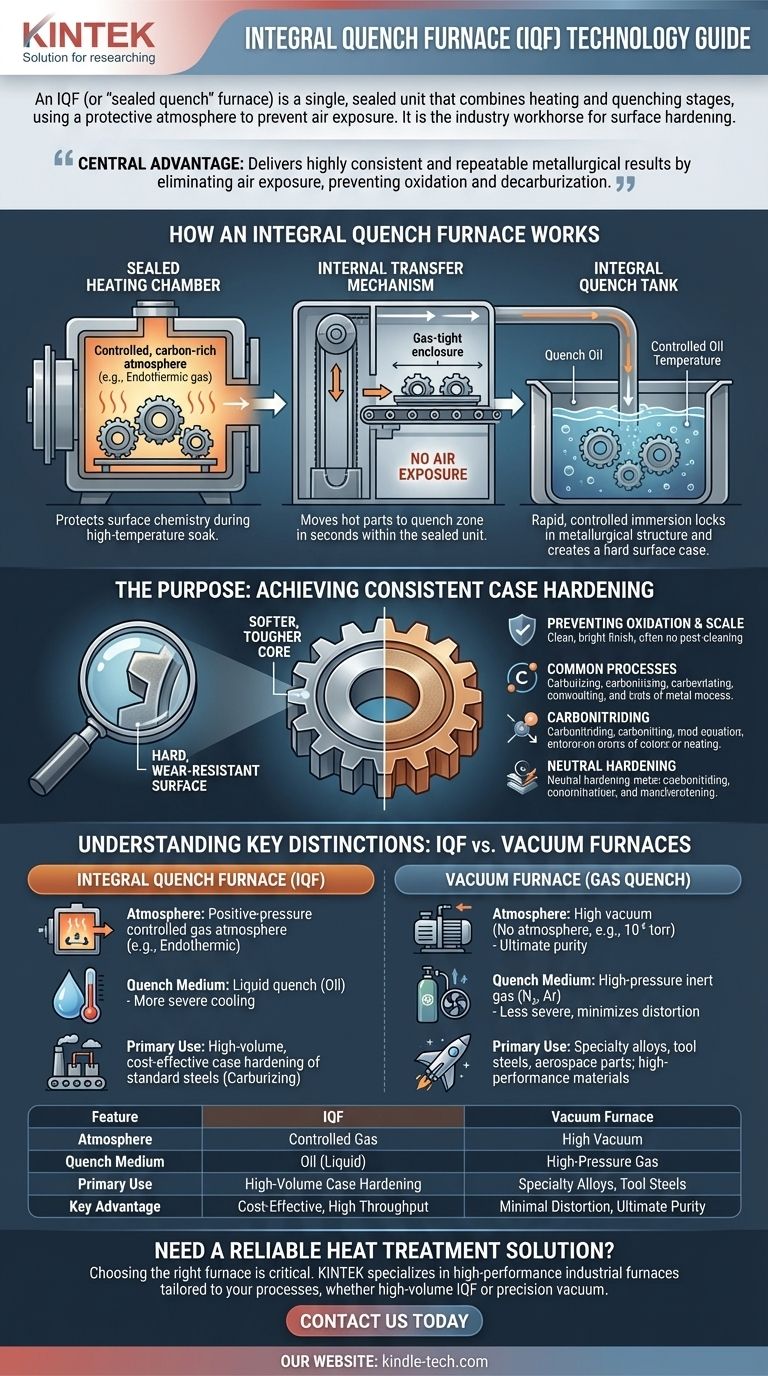 Was ist ein Integralabschreckofen? Der Schlüssel zu konsistenter, hochvolumiger Einsatzhärtung Visuelle Anleitung