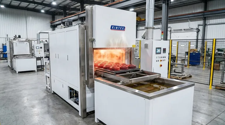 Che cos'è un forno a tempra integrale? La chiave per la cementazione coerente e ad alto volume