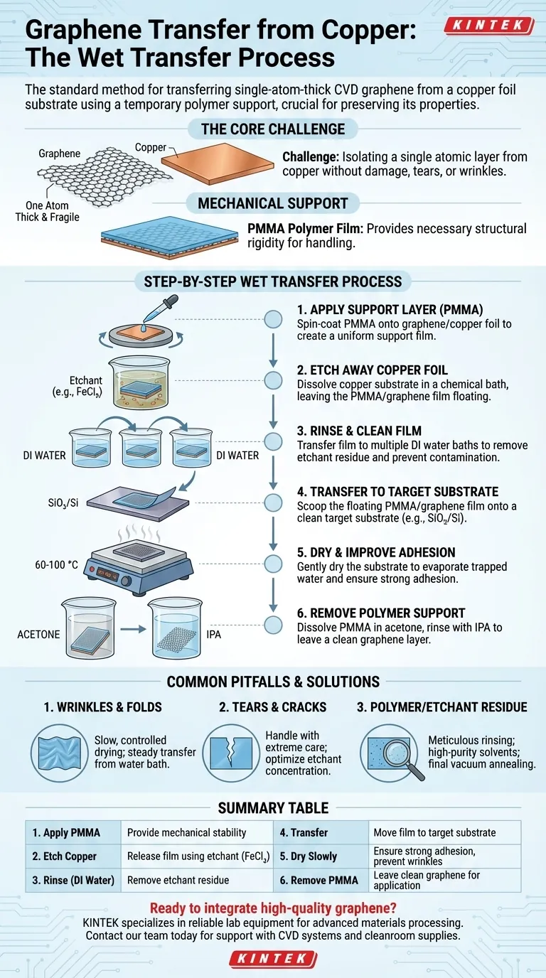 Как перенести графен с меди? Пошаговое руководство по сохранению первозданного качества Визуальное руководство