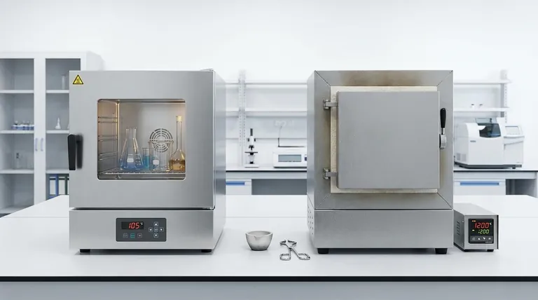 ما هو الفرق بين الفرن (Oven) وفرن البوتقة (Muffle Furnace)؟ دليل لاختيار معدات التسخين المناسبة