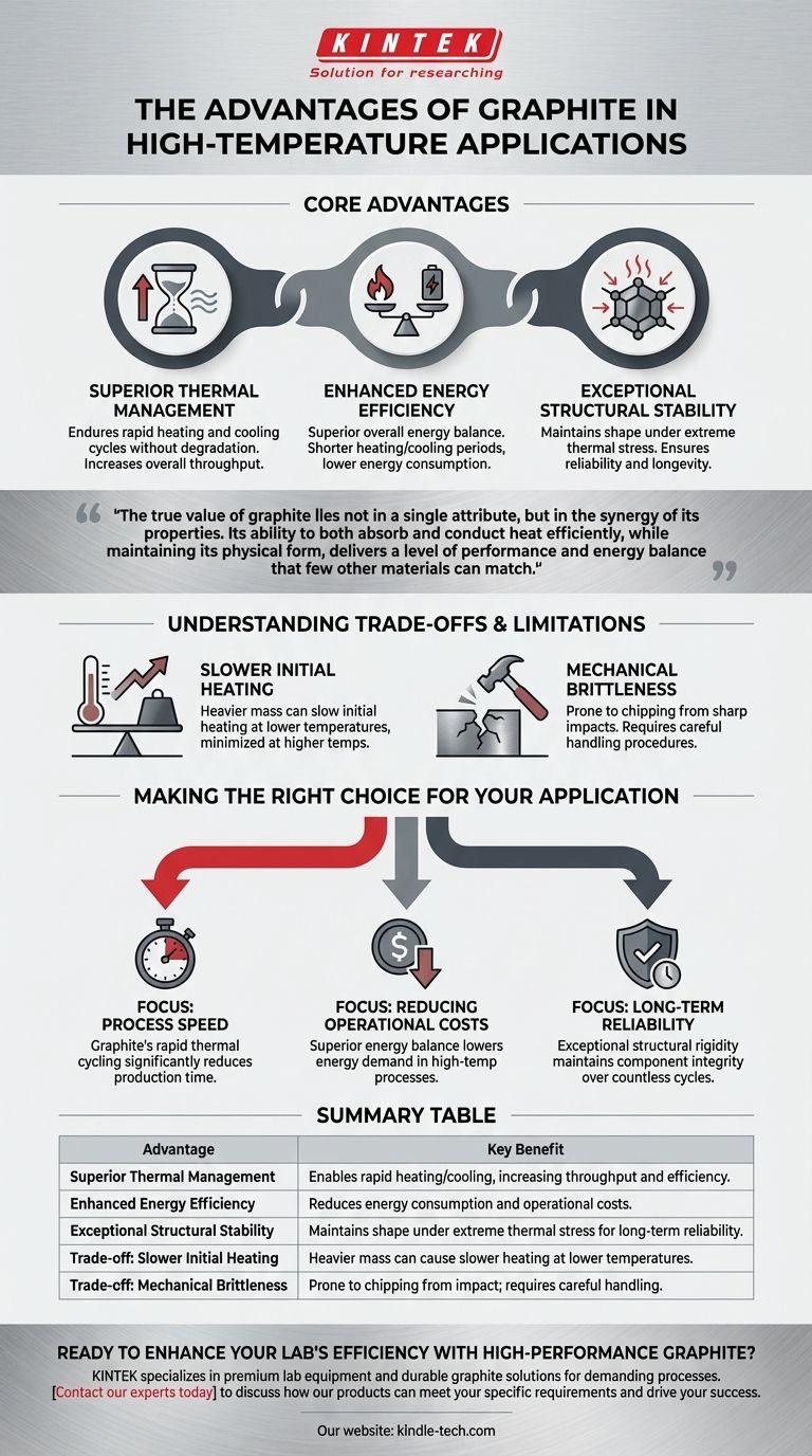 ما هي مزايا الجرافيت؟ إطلاق العنان لأداء فائق في العمليات ذات درجات الحرارة العالية دليل مرئي