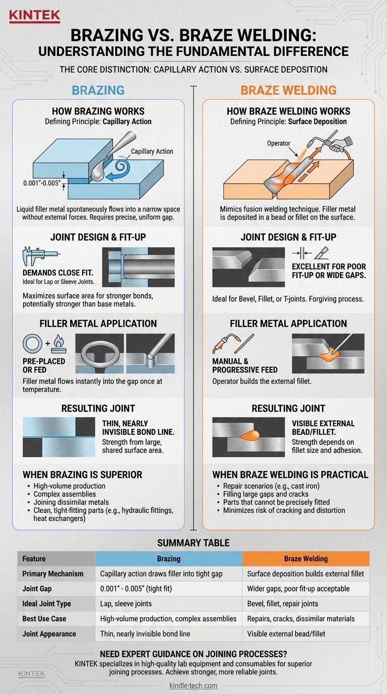 ما الفرق بين اللحام بالنحاس (Brazing) واللحام بالنحاس الأصفر (Braze Welding)؟ إتقان قوة الوصلة والتطبيق دليل مرئي