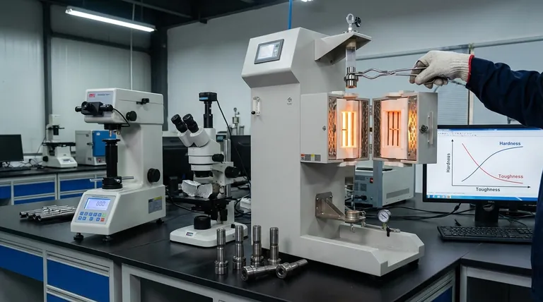 Quais são as desvantagens do processo de têmpera? Compreendendo a troca entre Dureza e Tenacidade