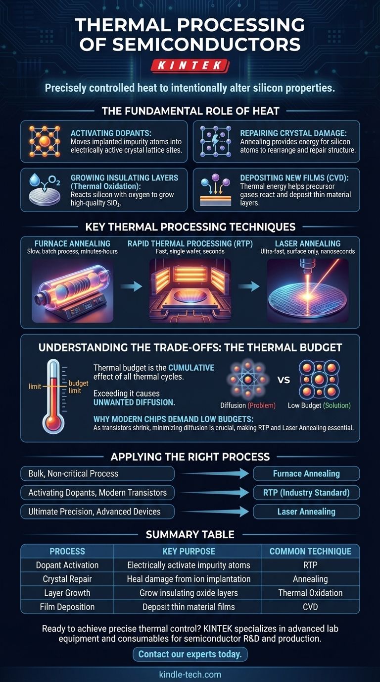 什么是半导体的热处理工艺？掌握构建现代芯片所需的热量 图解指南