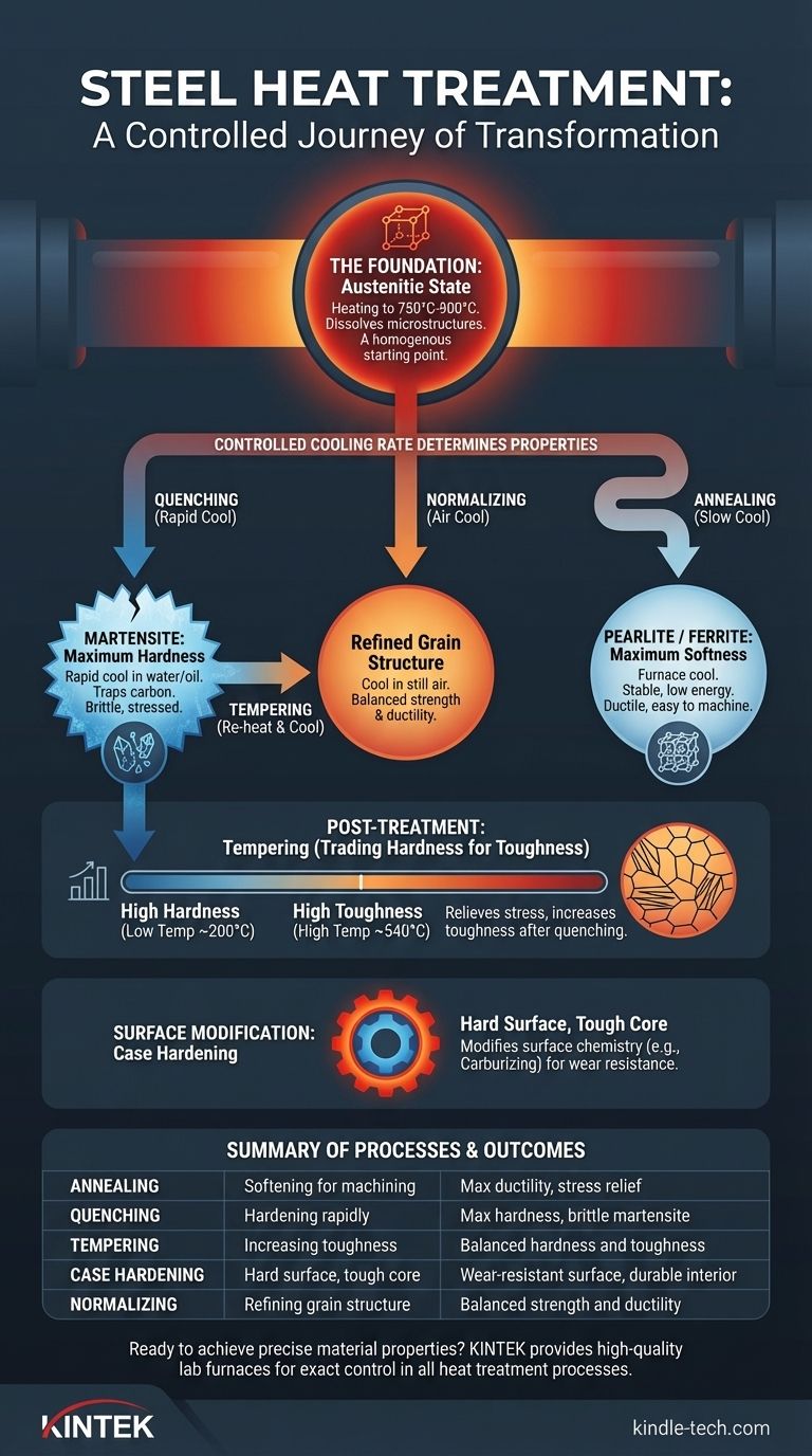 강철 열처리 공정에는 어떤 것들이 있나요? 우수한 재료 특성을 위한 방법 마스터하기 시각적 가이드