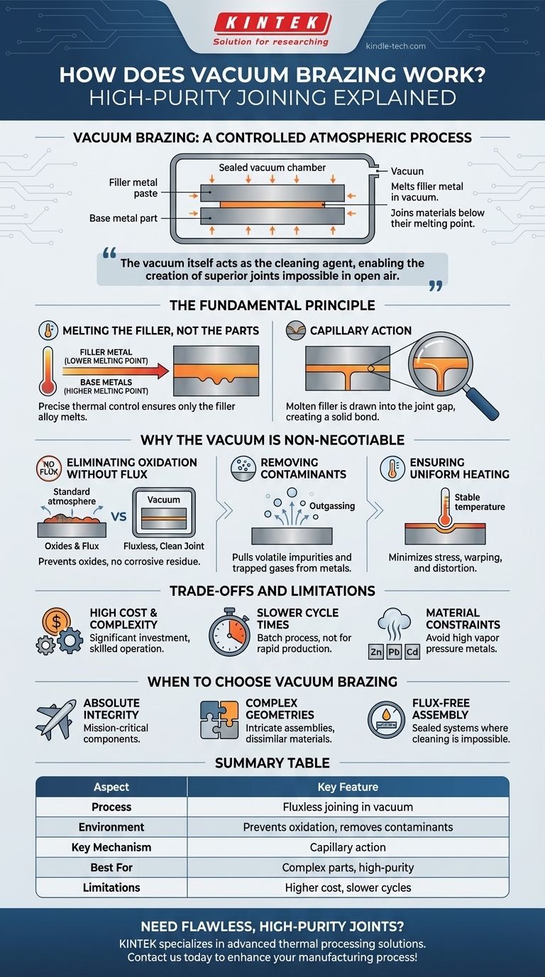 كيف يعمل اللحام بالنحاس في الفراغ؟ تحقيق ربط معدني فائق وخالٍ من التدفق دليل مرئي