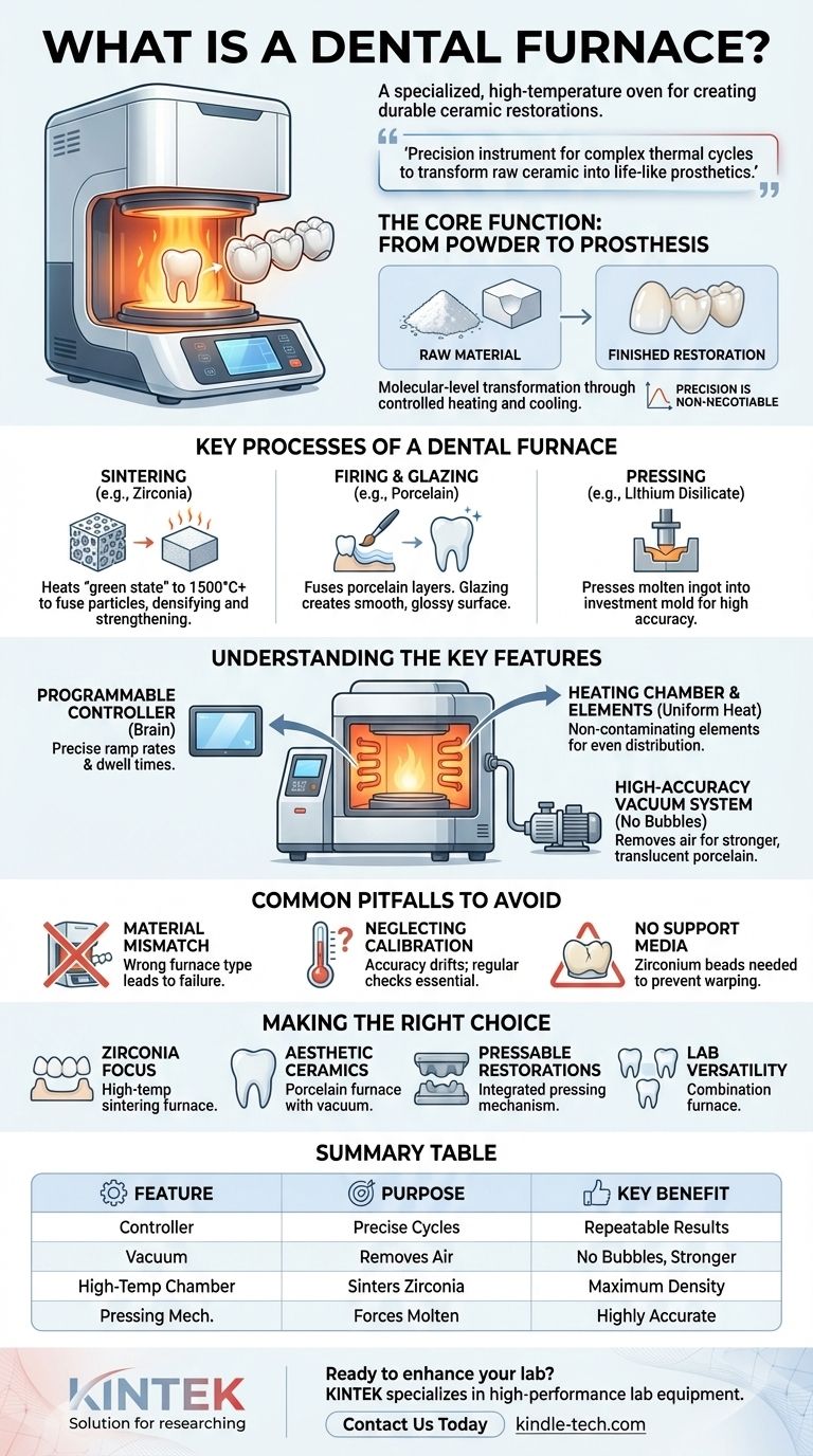 Was ist ein Dentalkeramkofen? Der Präzisionsofen für die Herstellung starker, lebensechter Zahnrestaurationen Visuelle Anleitung