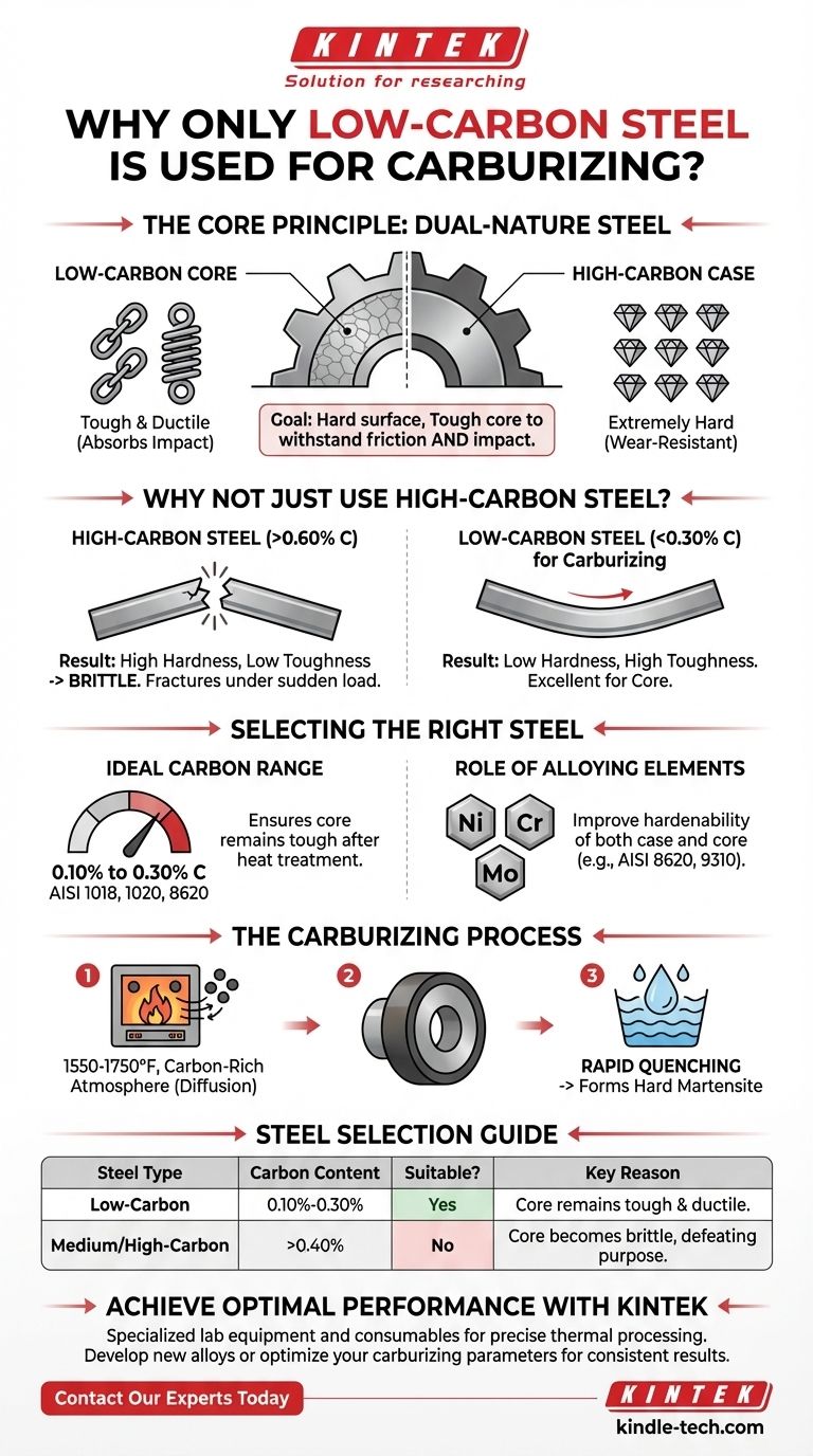 Werden kohlenstoffhaltige Stähle zum Aufkohlen verwendet? Der richtige Stahl für eine harte Oberfläche und einen zähen Kern Visuelle Anleitung