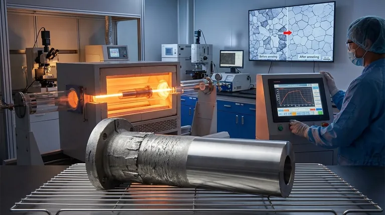 Como o tratamento térmico de recozimento melhora as propriedades mecânicas? Adapte a resistência e a ductilidade do metal