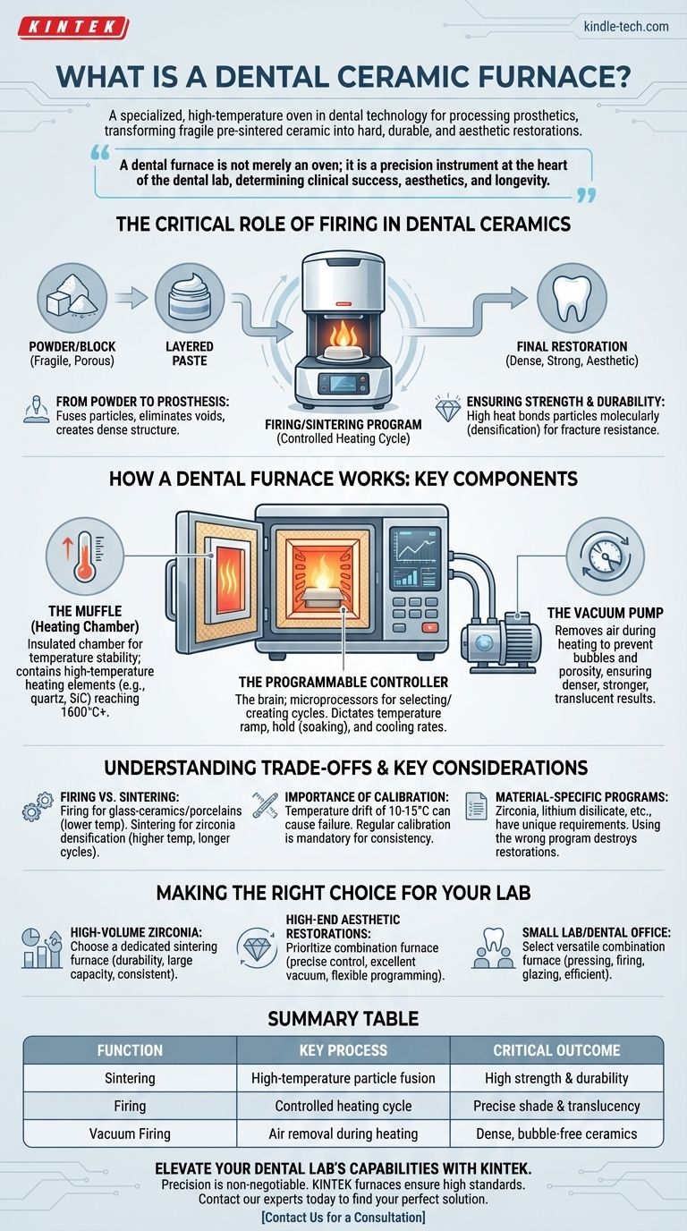 ¿Qué es un horno cerámico dental? Su guía para restauraciones de precisión Guía Visual