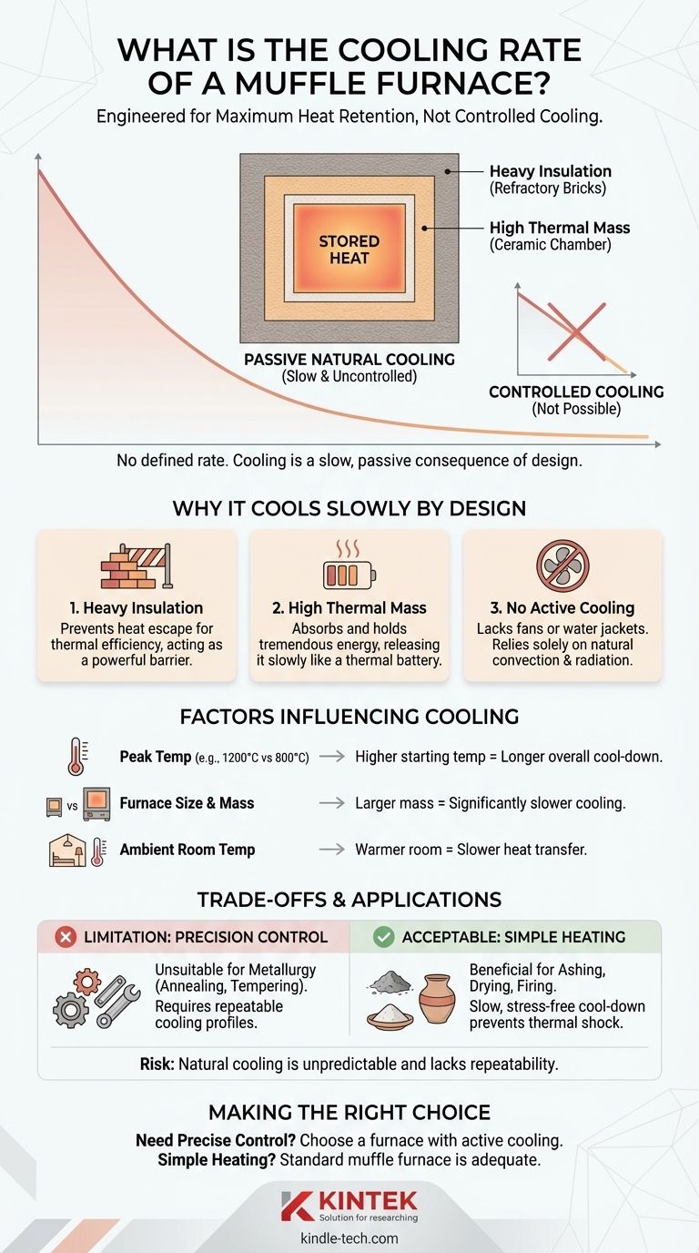 머플로의 냉각 속도는 얼마입니까? 느리고 수동적인 특성 이해하기 시각적 가이드